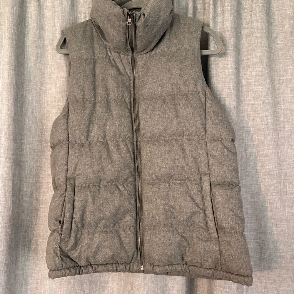 Old Navy Gray Fleece Vest
